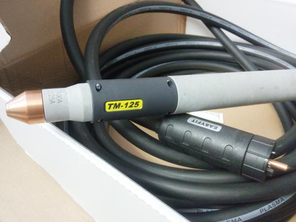 Горелка плазменная TM-125 механизированная, длина кабеля 12м, разъем 1/4G